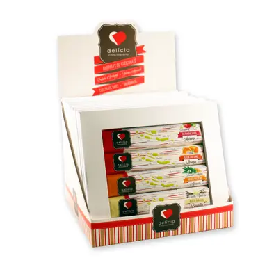 Display 4 Barritas de Fruta Sortidas