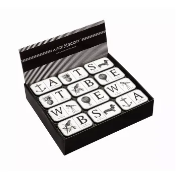 Lata 6 Bombons - Letters