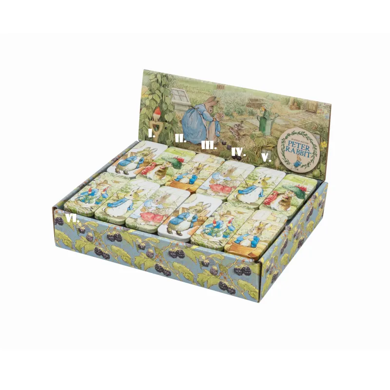 Lata 3 Bombons - Peter Rabbit