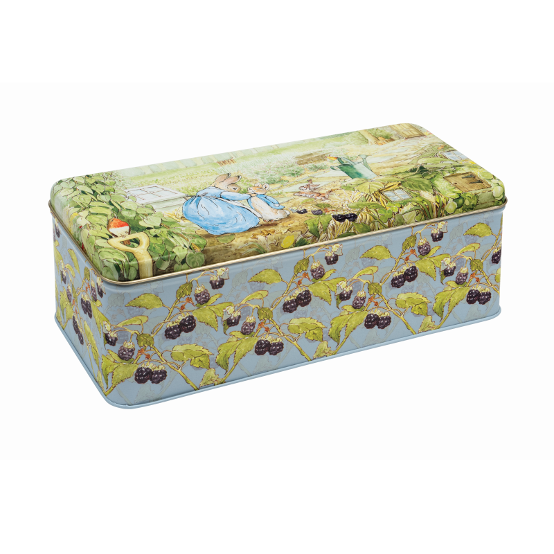 Lata Retangular Comprida - Peter Rabbit