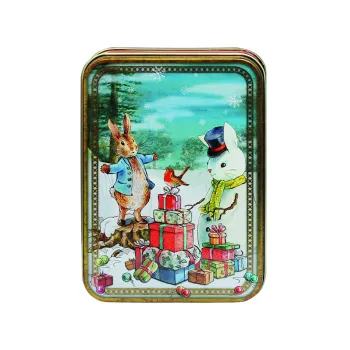 Lata 12 Bombons - Peter Rabbit Natalino