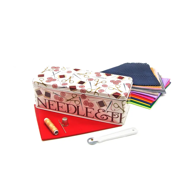 Lata Retangular Comprida - Costura