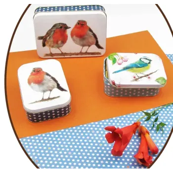 Lata 6 Bombons - Birds