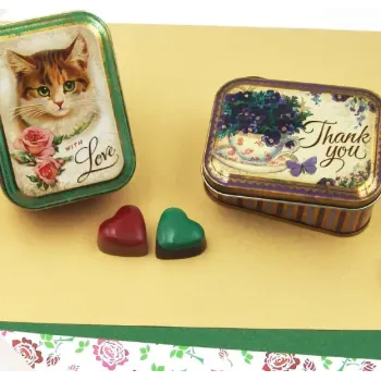 Lata 6 Bombons - With Love Cat