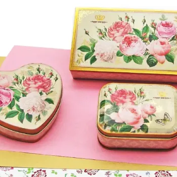 Lata 15 Bombons - Nostalgia Pink Roses