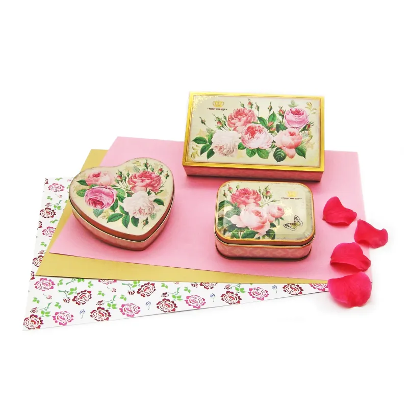 Lata 15 Bombons - Nostalgia Pink Roses