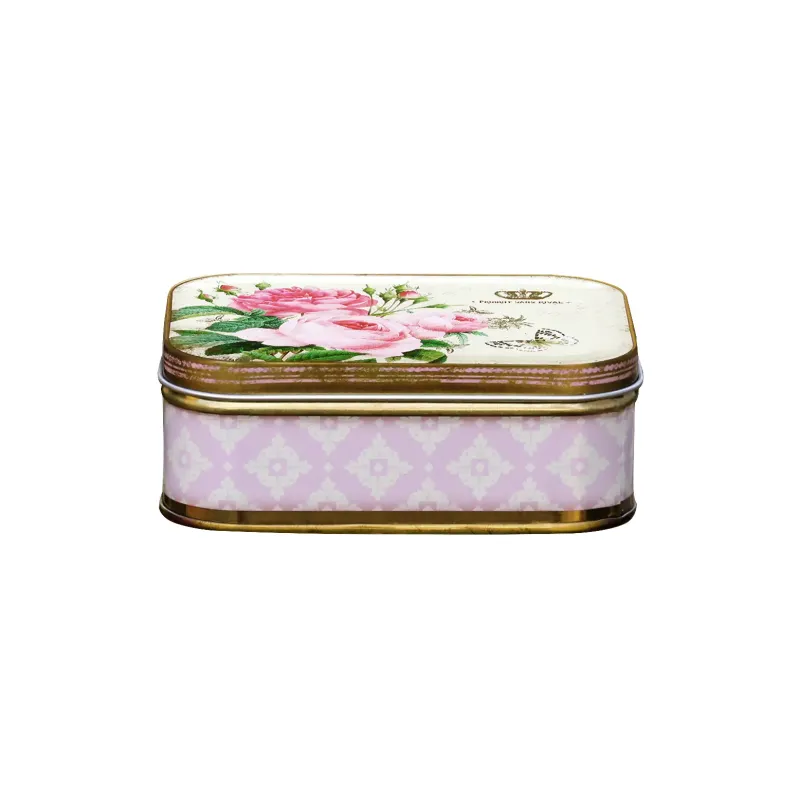 Lata 6 Bombons - Nostalgia Pink Roses