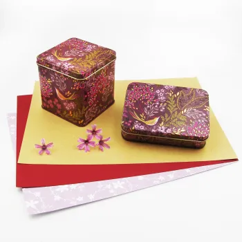 Lata 12 Bombons - Retangular Violeta