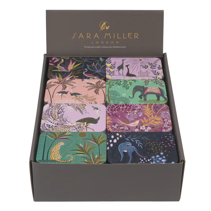 Lata 6 Bombons - Animais Exóticos