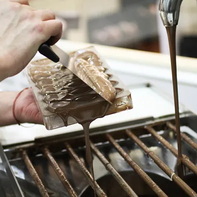 Bombom de Ganache de Noz