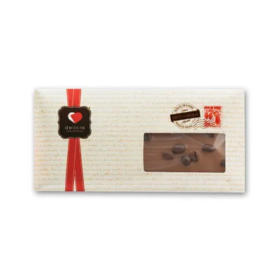 Tablete de Chocolate de Leite com Café