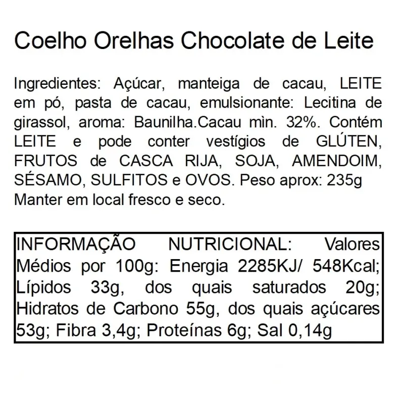 Caixa Coelho Orelhas