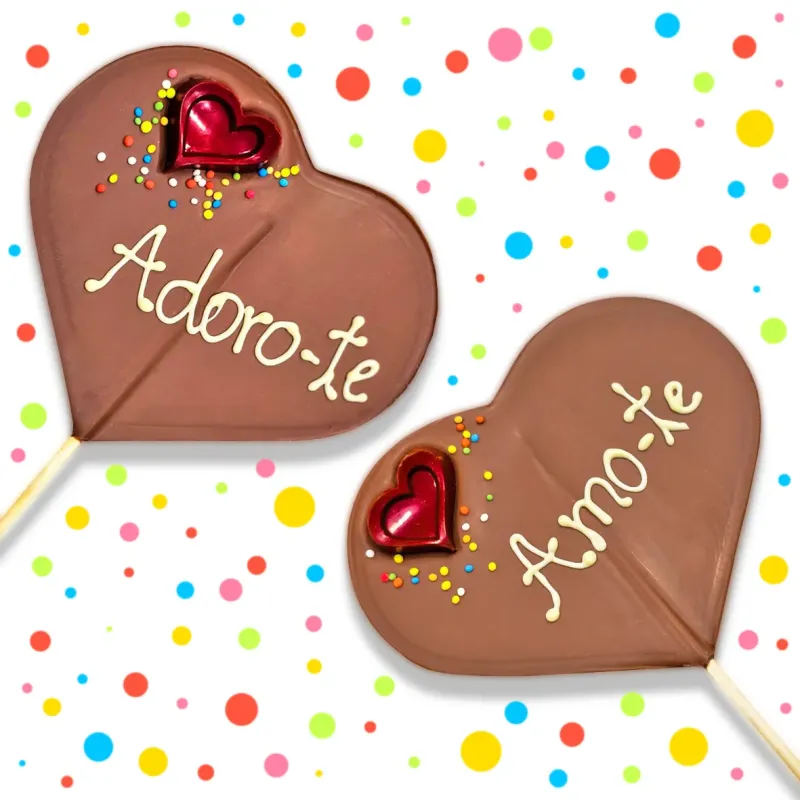 Chupa de Chocolate Delícia