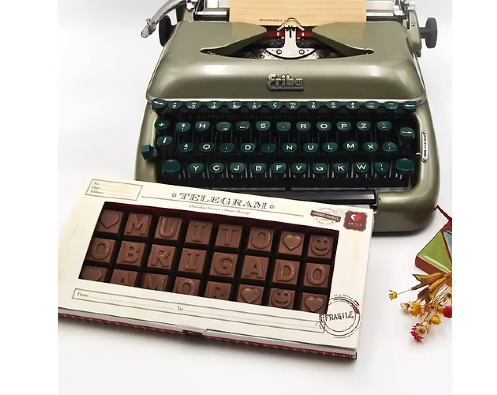 Caixa de bombons - Chocolateria Delícia