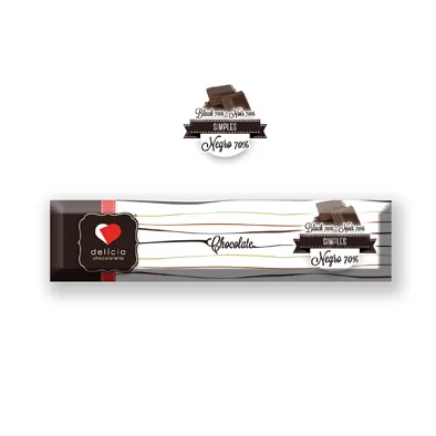 Barrita de Chocolate Negro 70%