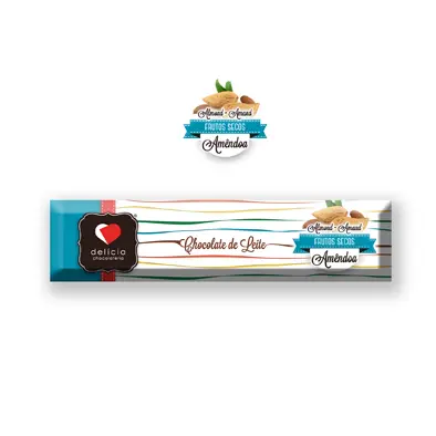 Barrita de Leite com Amêndoa