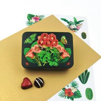 Lata 12 Bombons - Flores e Insetos