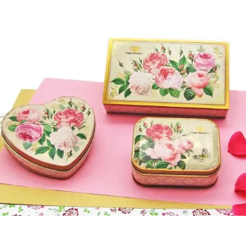 Lata 15 Bombons - Nostalgia Pink Roses