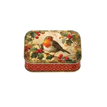 Lata 12 Bombons - Winter Robin