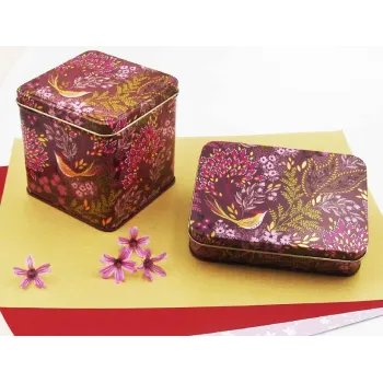 Lata 12 Bombons - Retangular Violeta